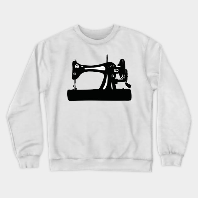 Sewing machine Crewneck Sweatshirt by Kuhtina